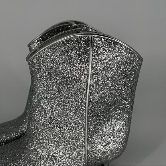 On 34th Aatira Tulip booties silver glitter - 6 - Picture 4 of 10